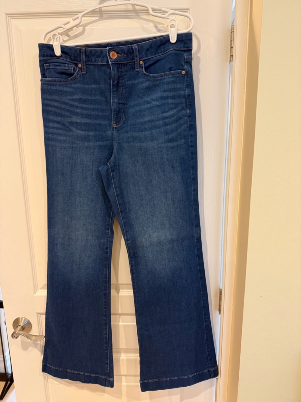 LC Lauren Conrad Dark Blue Flare Jeans